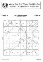 Loam Township Directory Map, Cavalier County 2007